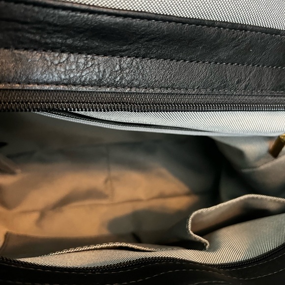 ❤️ Fossil Amelia White Cheetah Black Leather Backpack Shoulder Bag ZB7856504 FS - Picture 14 of 14